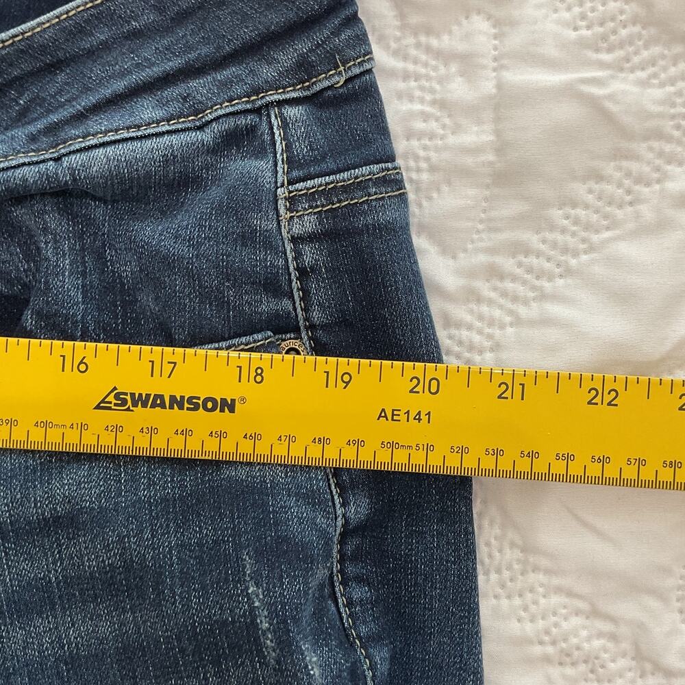 Maunces Dark Blue Denim Classic Jeans Womens 20W - Picture 9 of 12
